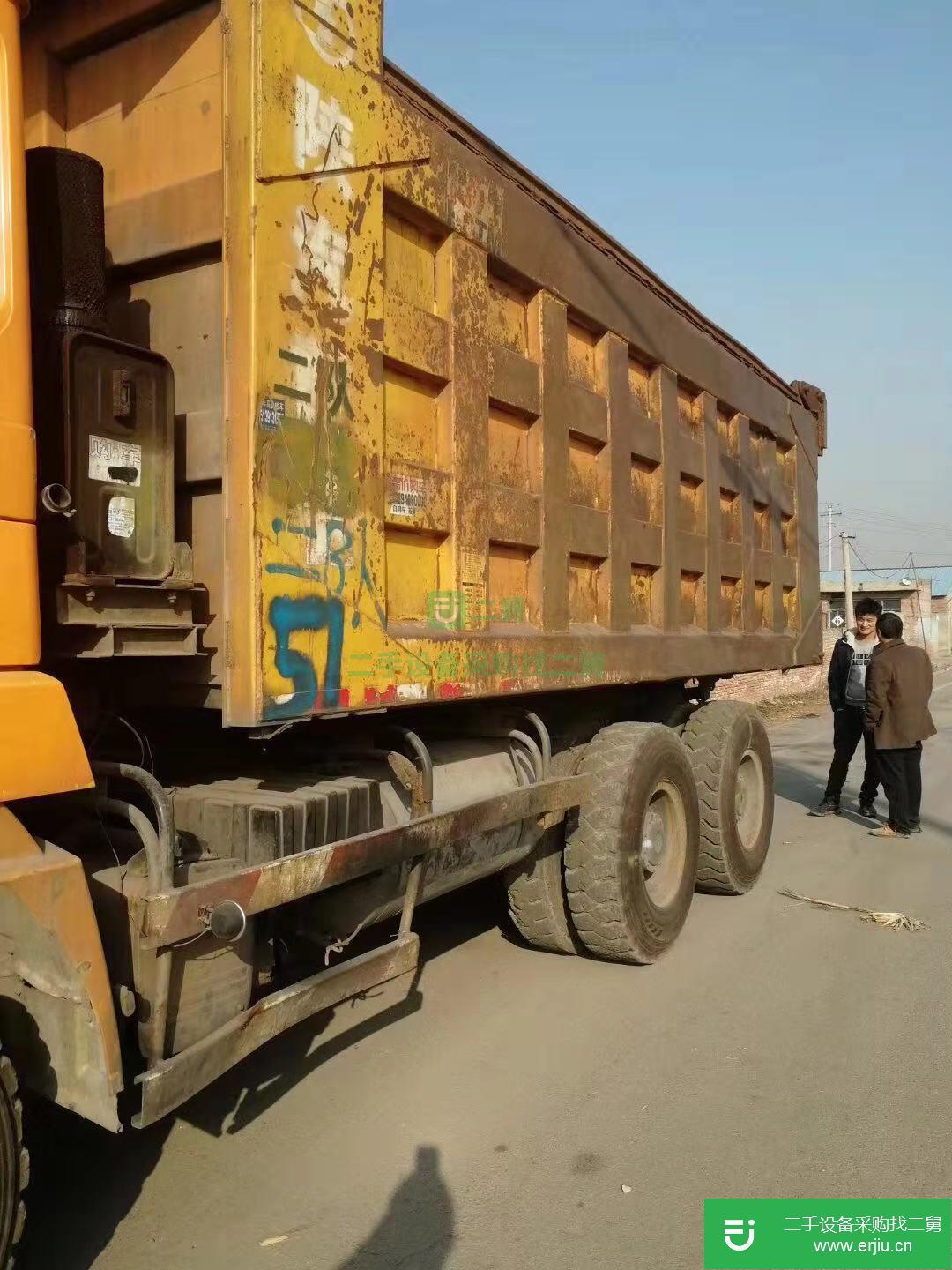 山西出售二手德龍F3000自卸車5.8米