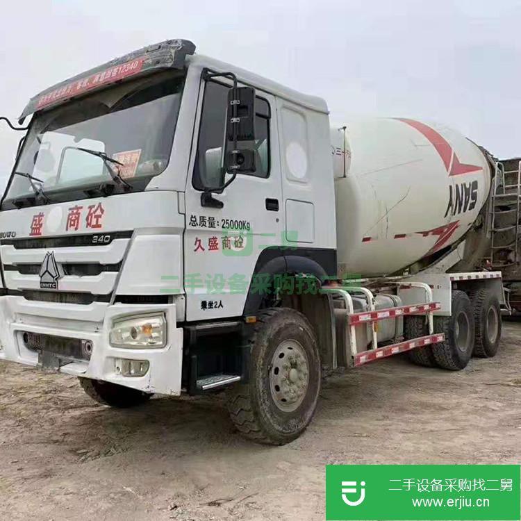 山東出售二手水泥攪拌車