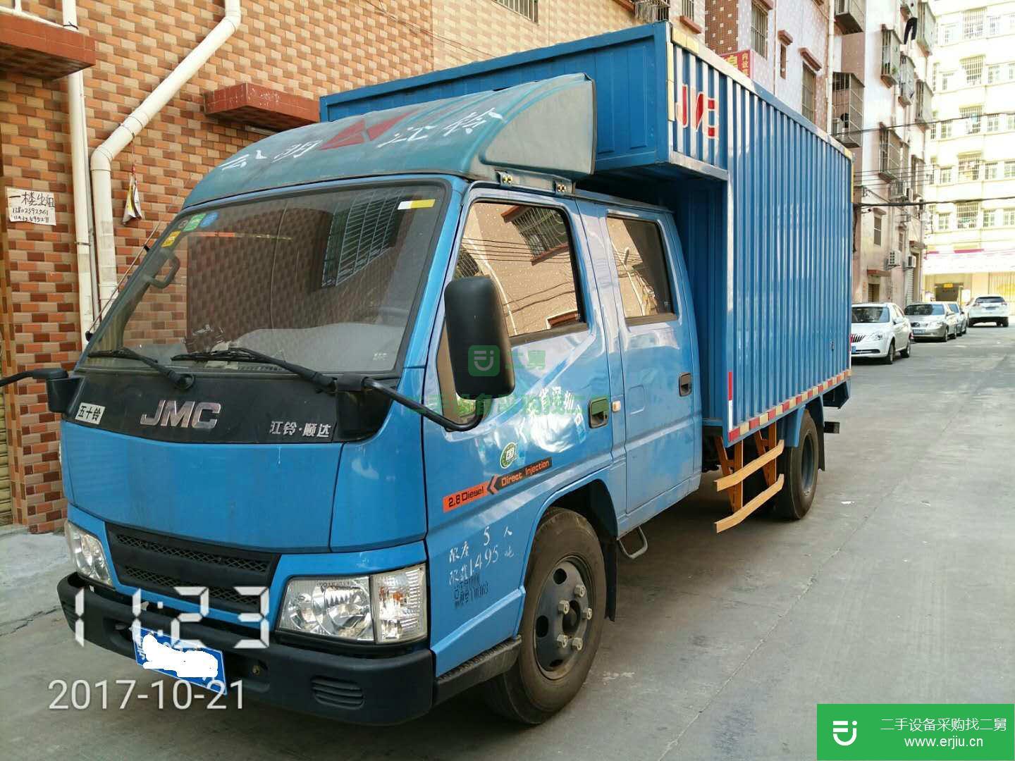 廣東出售二手江鈴雙排廂式貨車