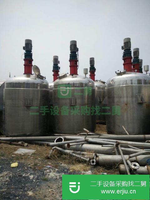 湖南出售二手搪瓷反應釜