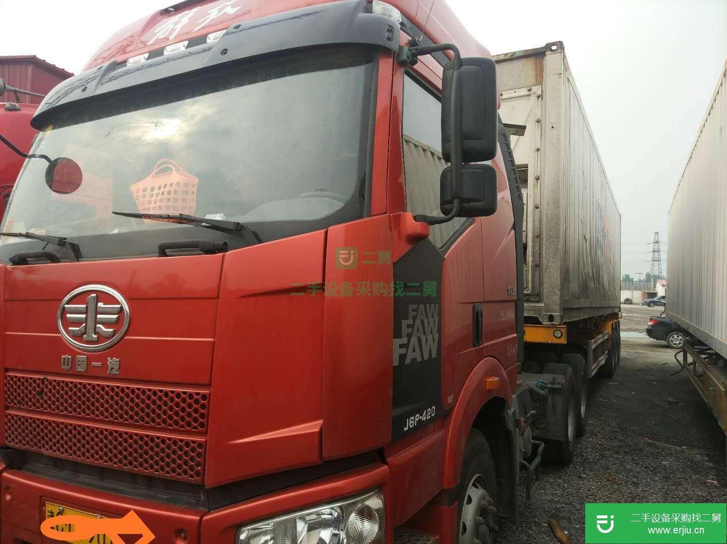 天津出售二手青島解放JH6牽引車