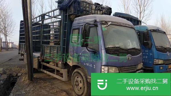 河北出售二手青島賽龍高欄載貨車