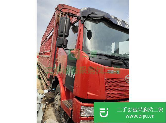 上海出售二手一汽解放J6L倉柵式載貨車