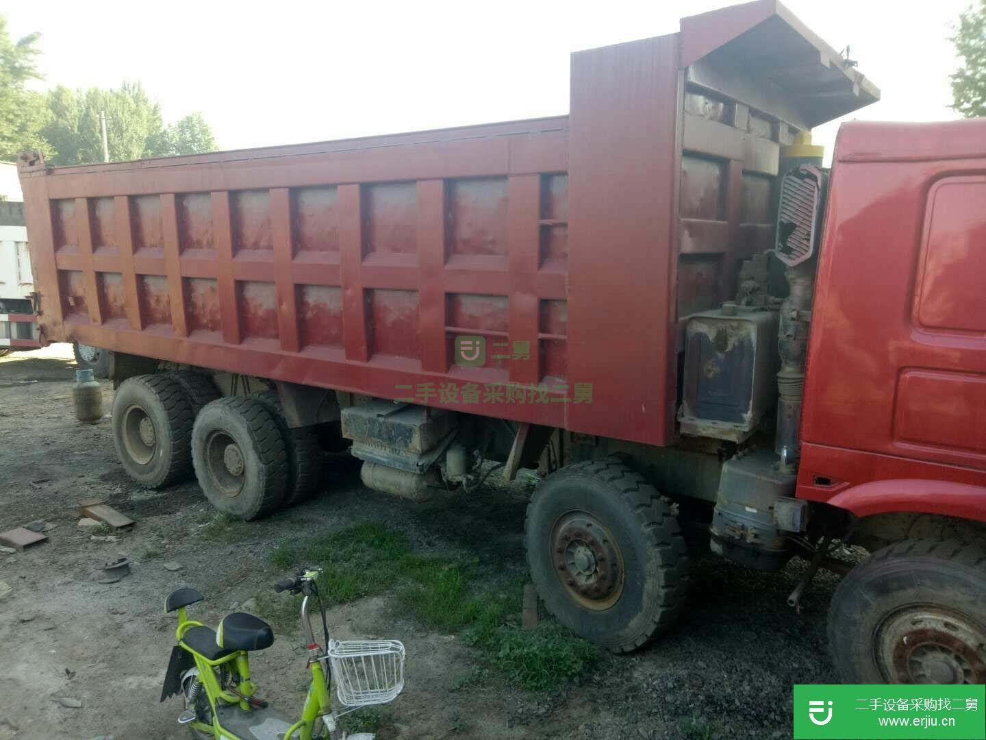 山西出售二手重汽HOWO自卸車8米