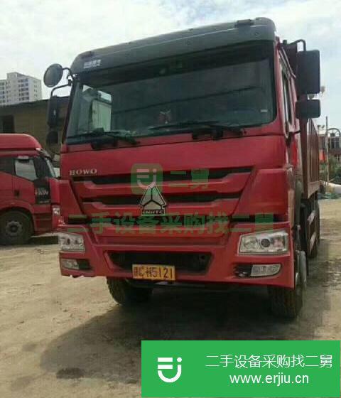 浙江出售二手重汽豪沃自卸車