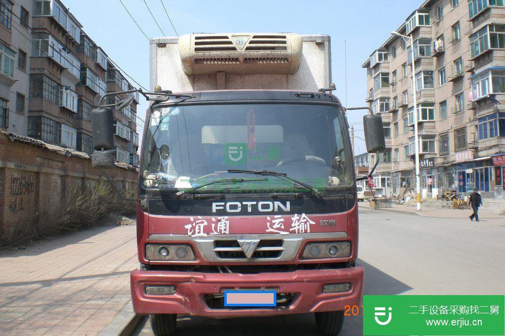 遼寧出售二手歐曼135冷藏車