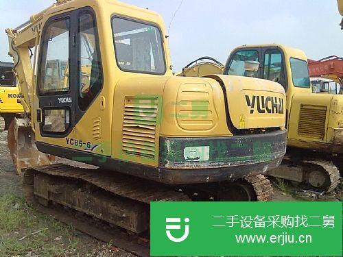 上海出售二手玉柴85挖掘機