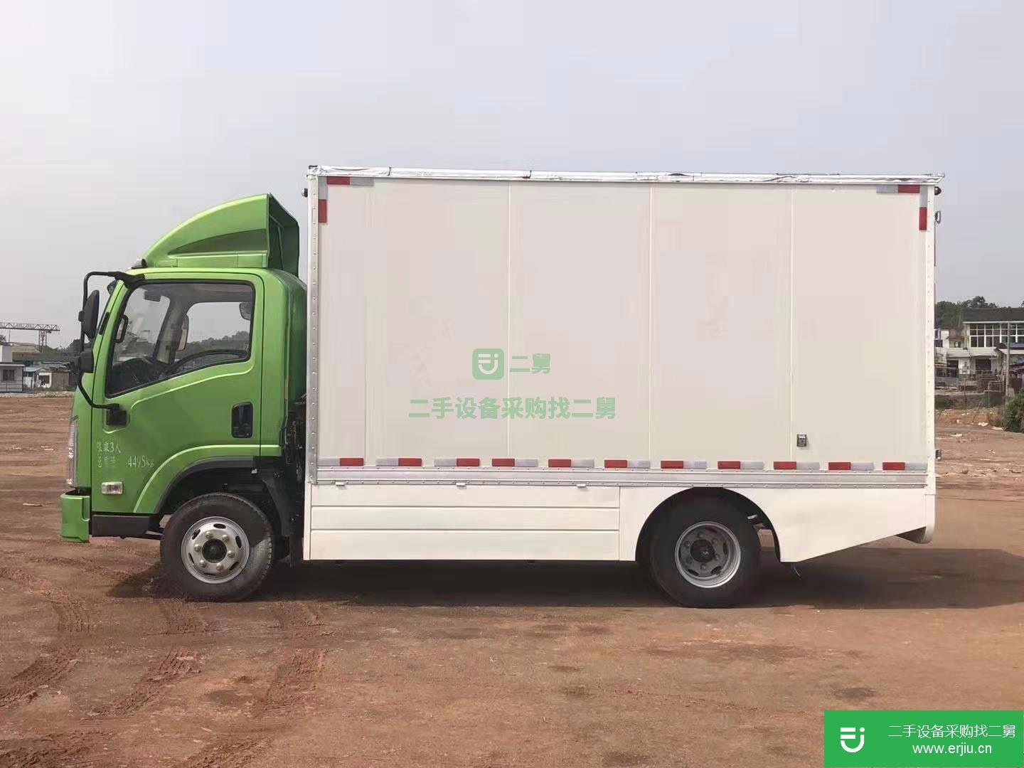湖南出售二手陜汽軒德純電動箱式貨車