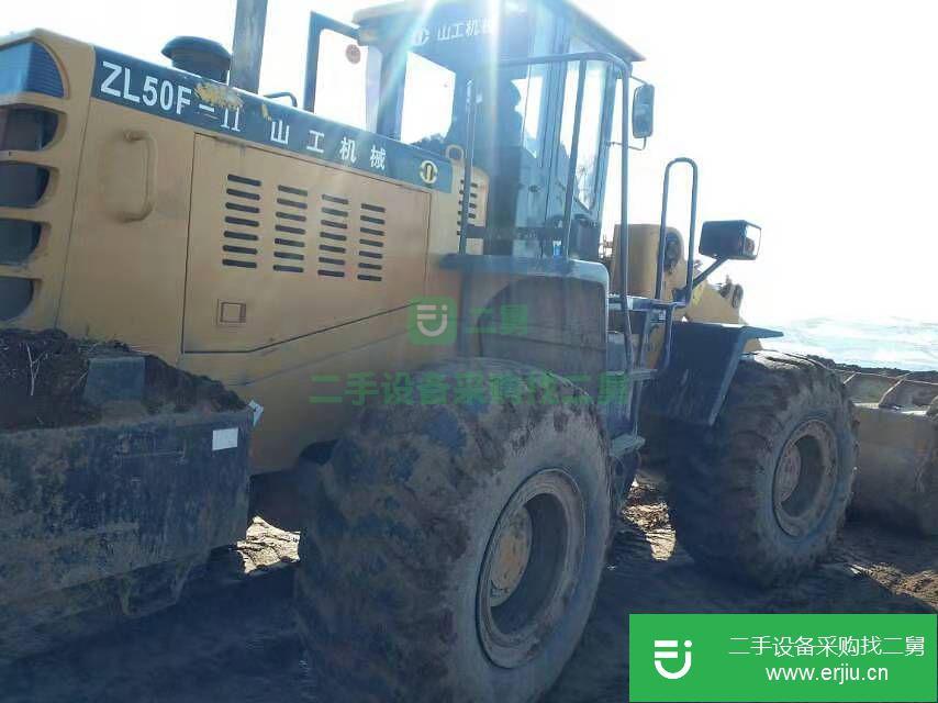 安徽省出售二手山工ZL50F-II裝載機