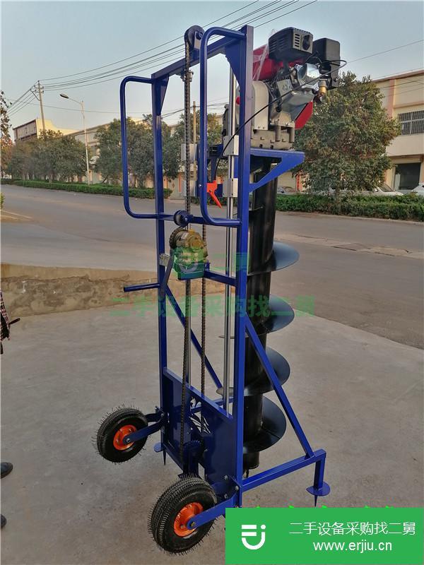 河南出售二手光伏打樁鉆孔機
