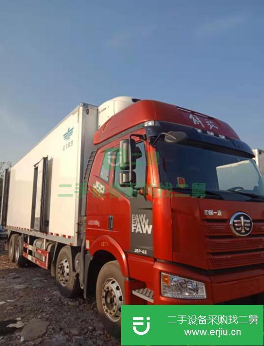 廣東出售二手解放j6p冷藏車