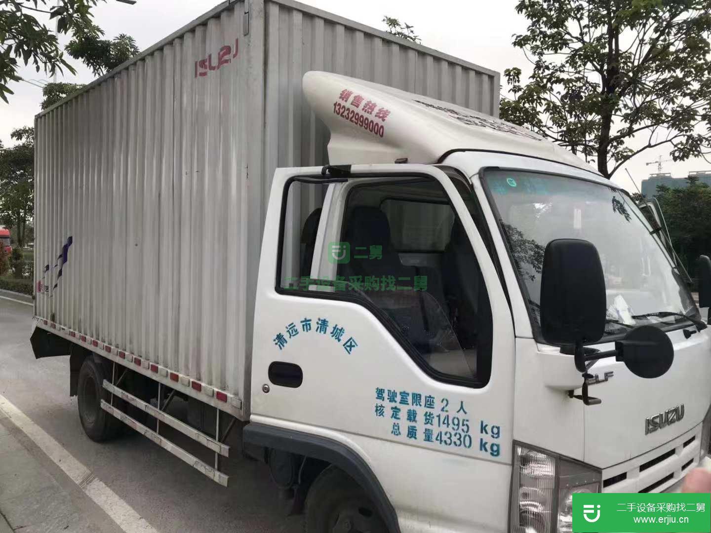 廣東出售二手慶鈴廂式貨車