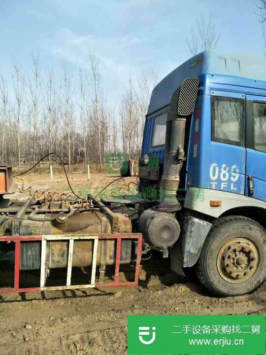 河北省出售二手一汽解放6X4拖車
