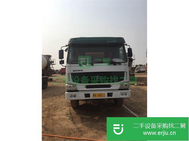山東出售二手中國重汽混凝土攪拌車