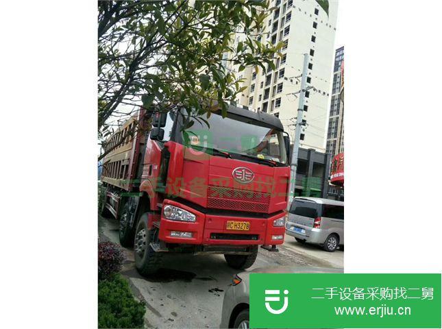 江西出售二手一汽解放J6P自卸車