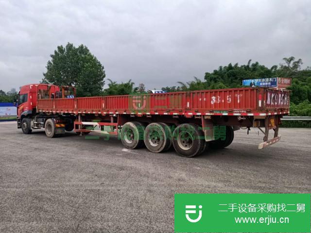 四川出售二手青島解放J5M半掛車