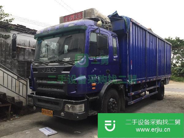 廣東出售二手江淮格爾發(fā)廂式貨車