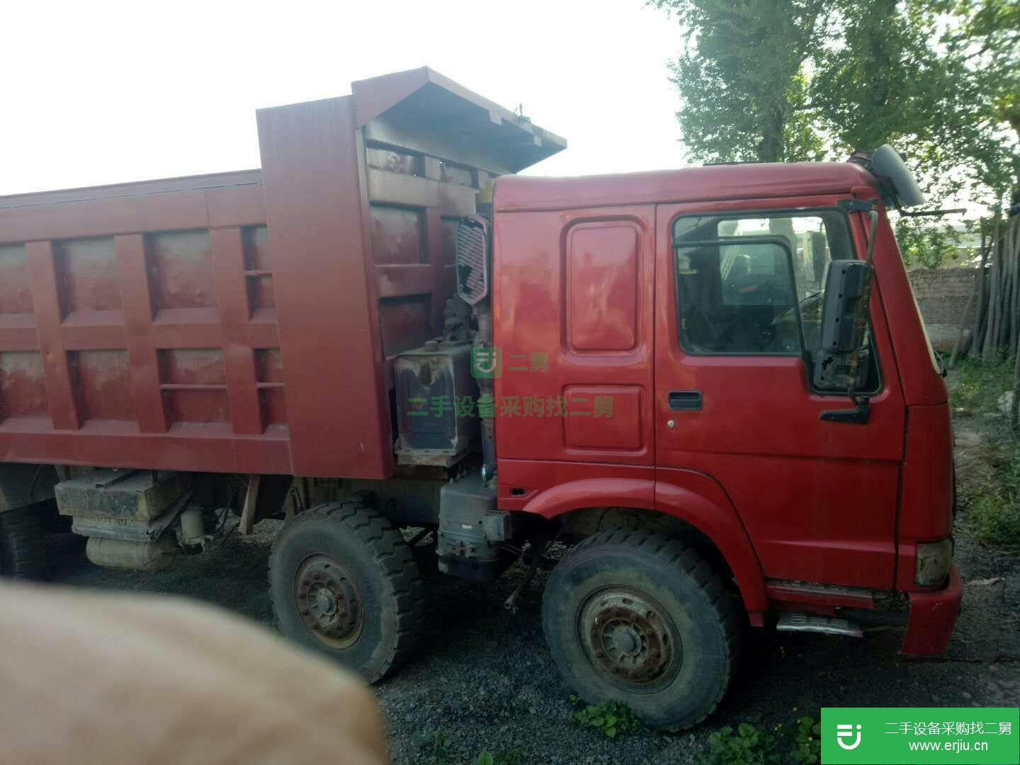 山西出售二手重汽HOWO自卸車8米