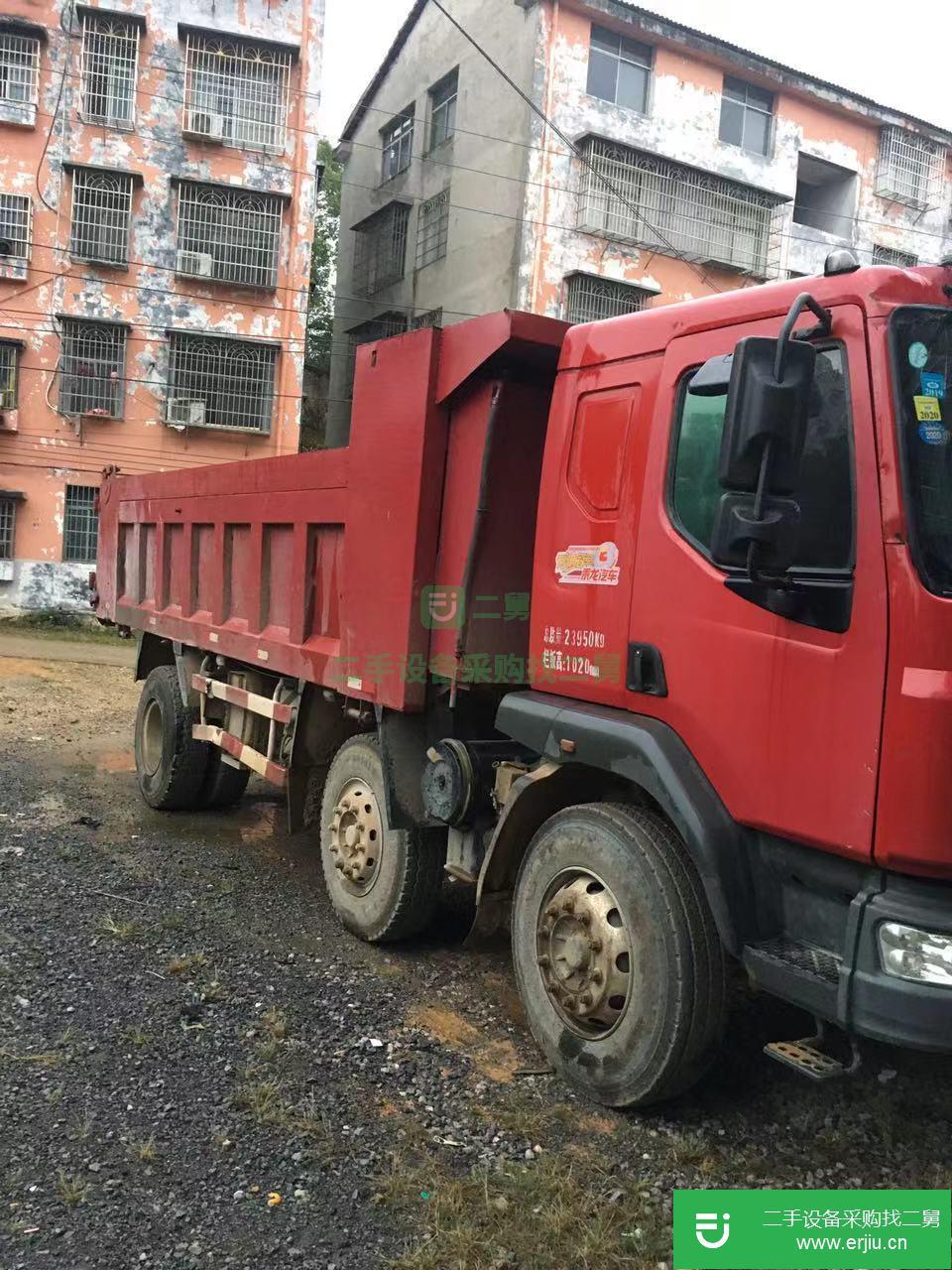 湖南出售二手柳汽乘龍M3重卡自卸車