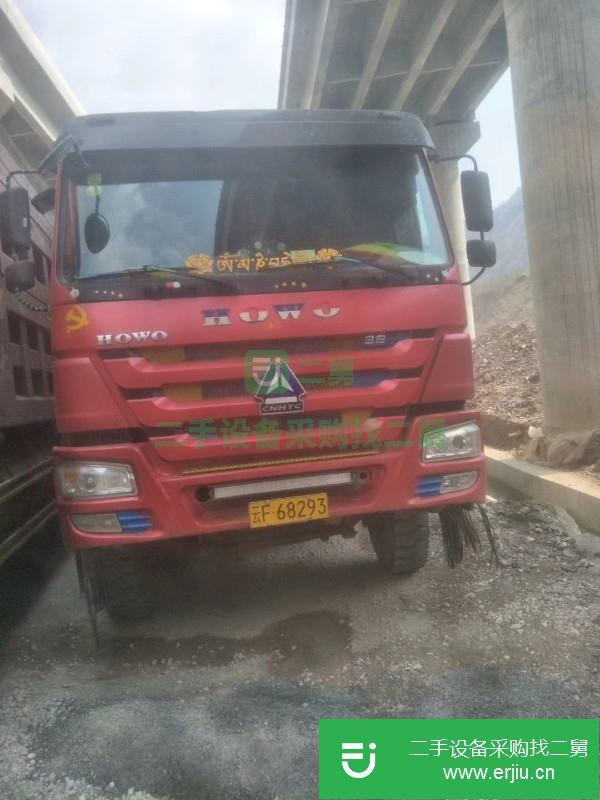 云南出售二手重汽豪沃自卸車