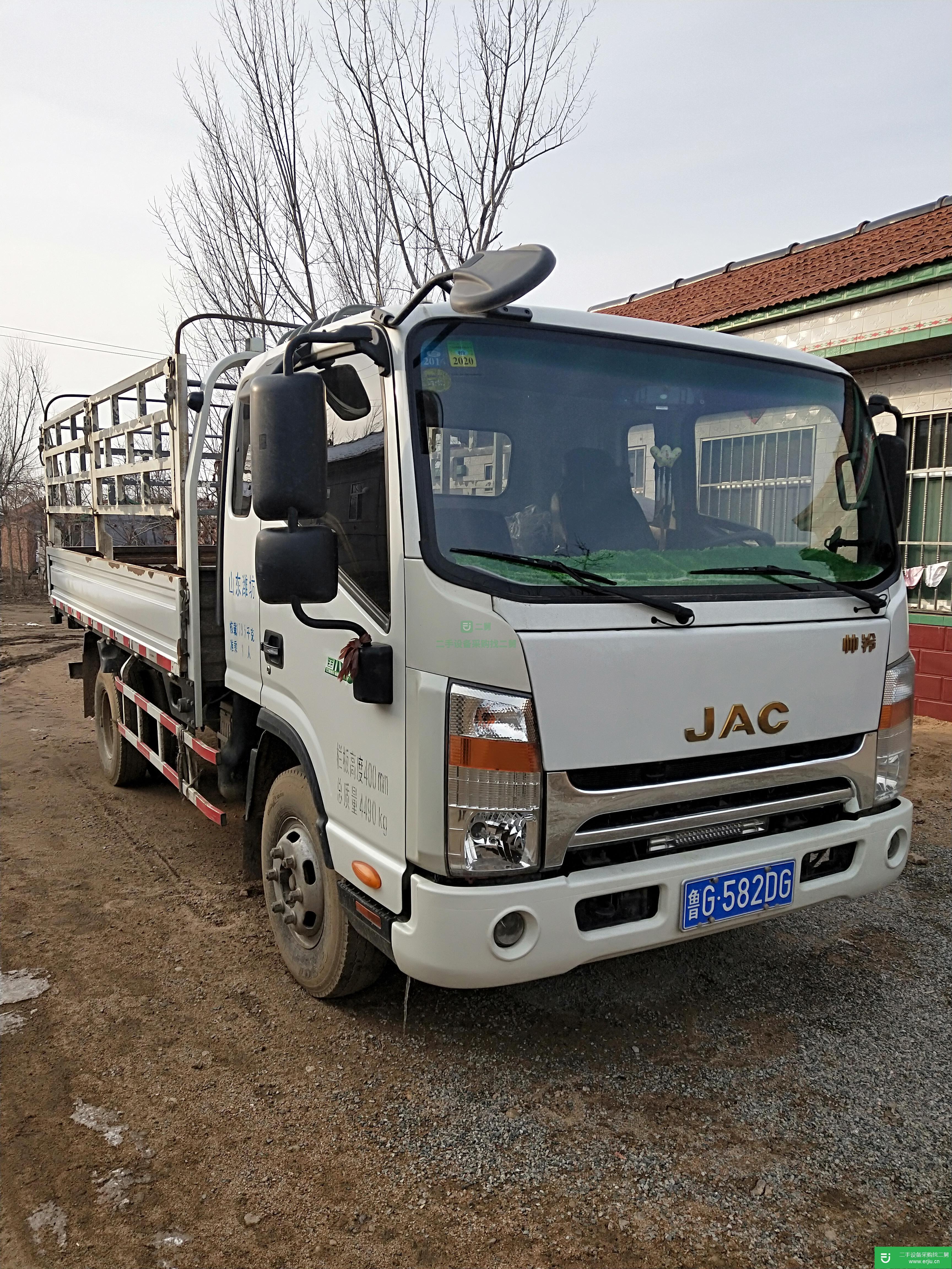 山東省出售二手江淮帥鈴載貨車