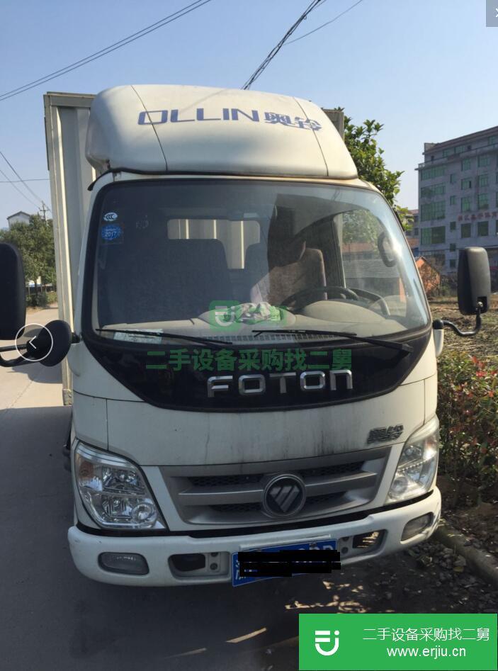 浙江出售二手福田奧鈴廂式貨車