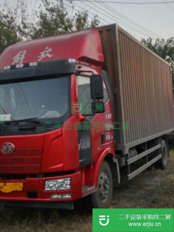 安徽出售二手一汽解放J6P廂式貨車