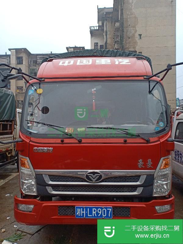 湖南出售二手重汽豪曼載貨車