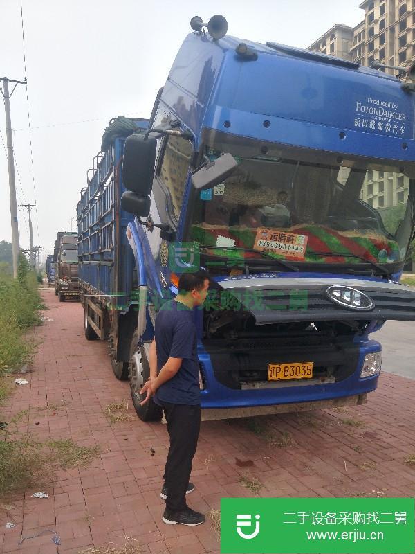 遼寧出售二手歐曼倉欄載貨車