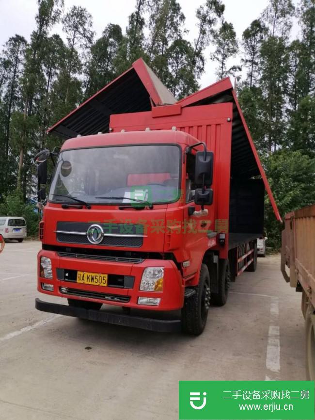 湖北出售二手東風(fēng)天龍 9.6米飛翼貨車