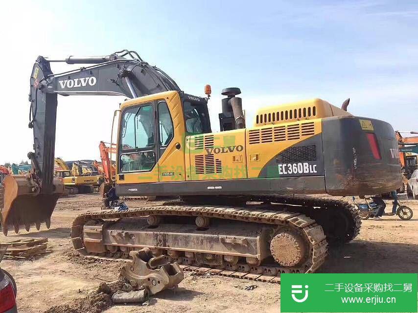 江蘇省出售二手沃爾沃EC360BL挖掘機