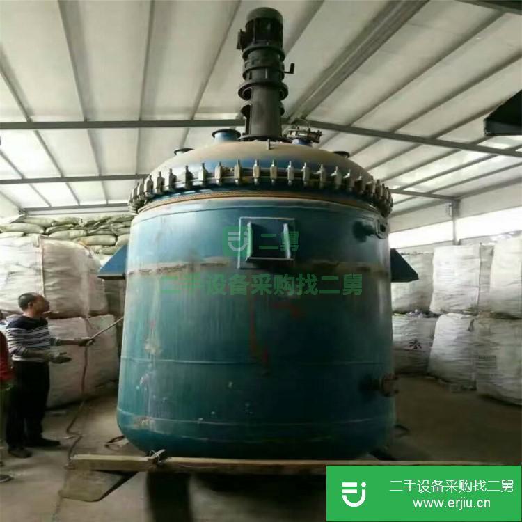 山東出售二手5噸搪瓷反應釜