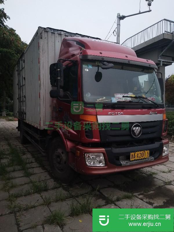 天津出售二手福田歐馬可廂式貨車