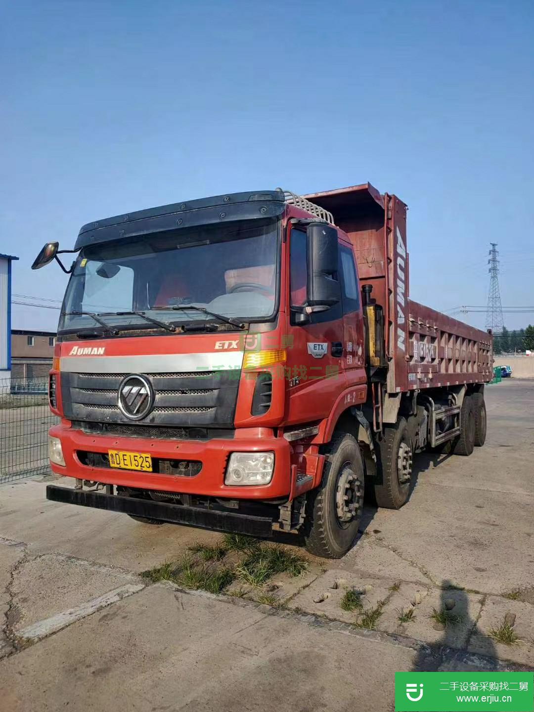 河北省出售二手福田歐曼自卸車