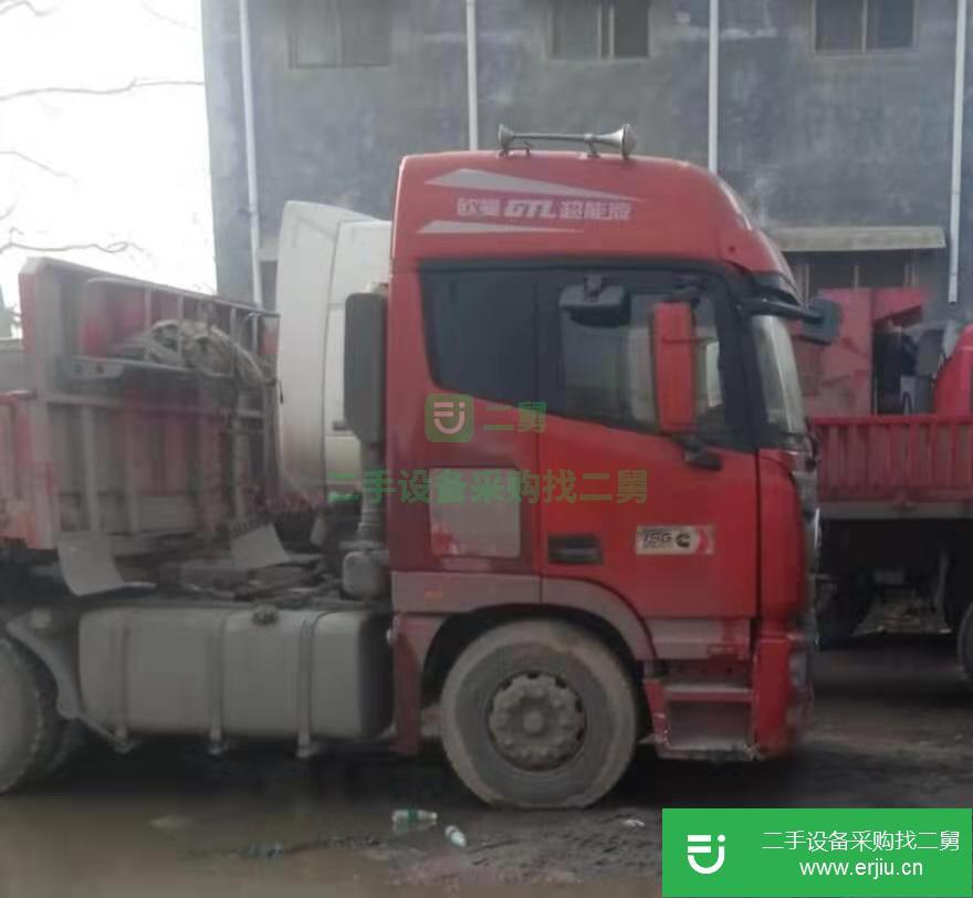 河南出售二手福田歐曼載貨車