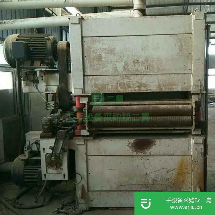 湖南出售二手木工寬帶砂光機