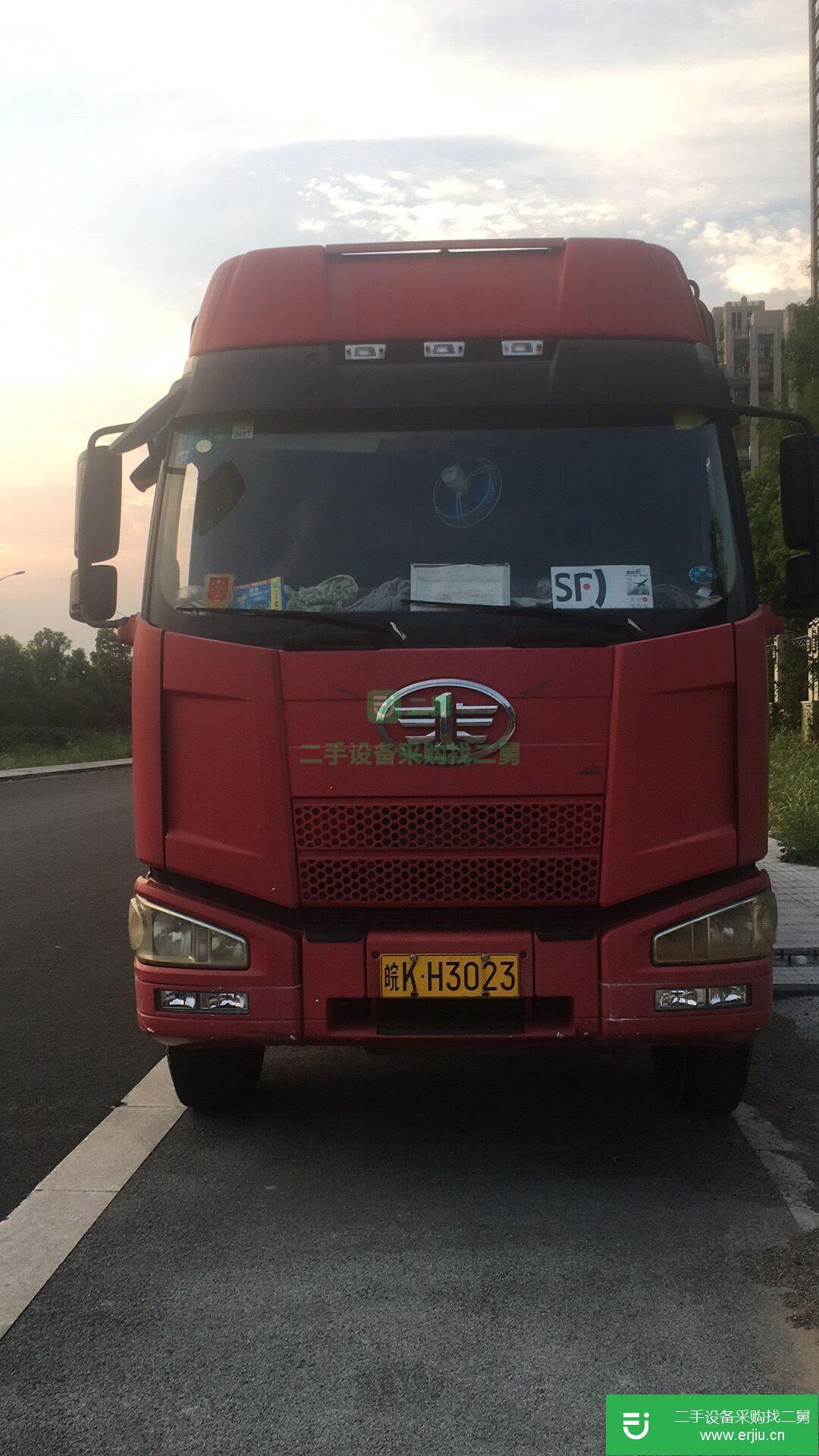 江蘇出售二手一汽解放J6M高欄載貨車
