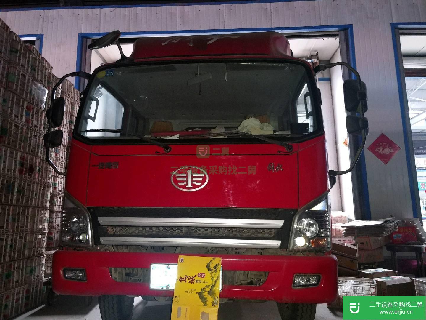 山東出售二手一汽解放高欄載貨車