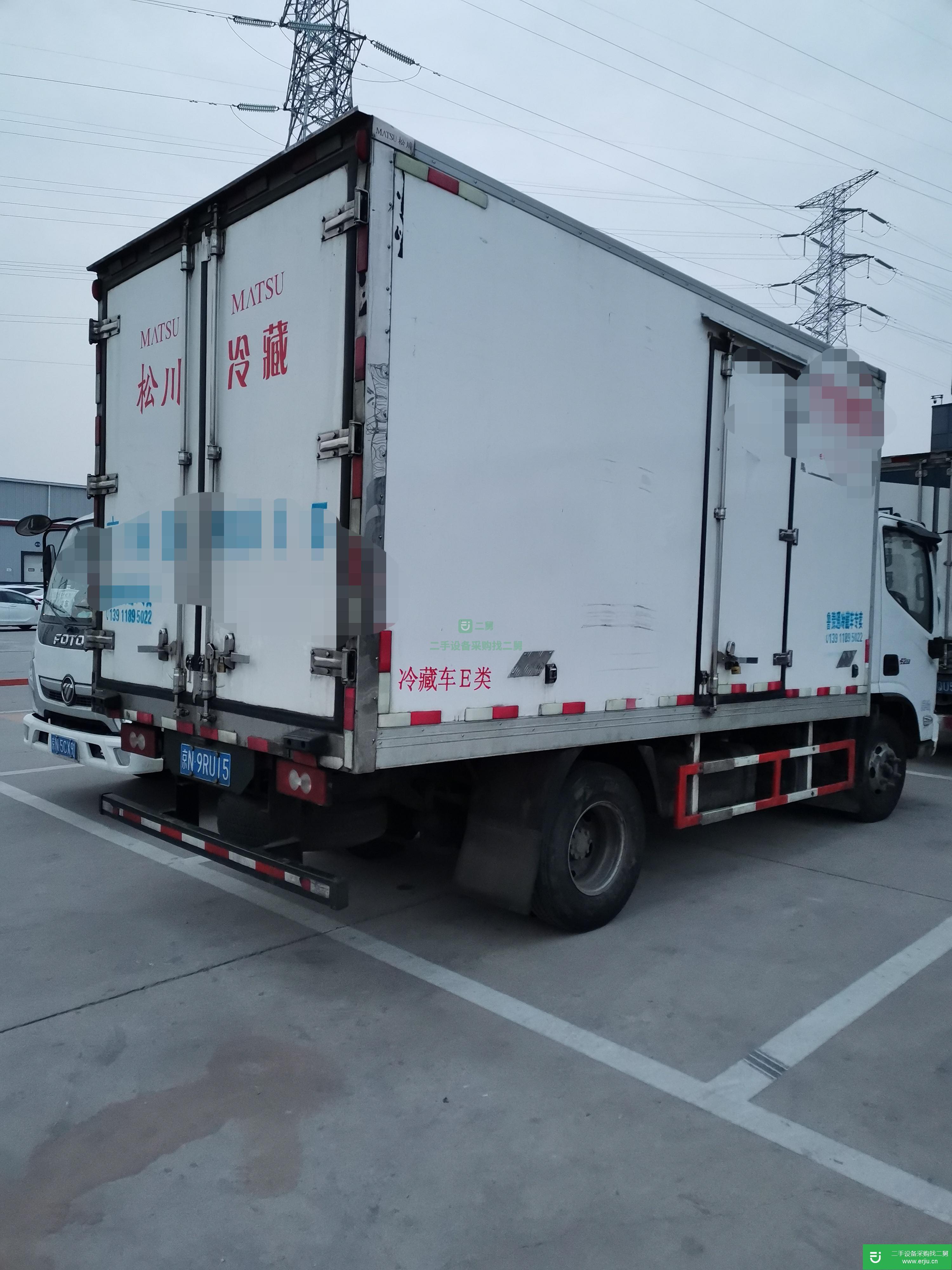 北京市出售二手福田歐馬可冷藏車