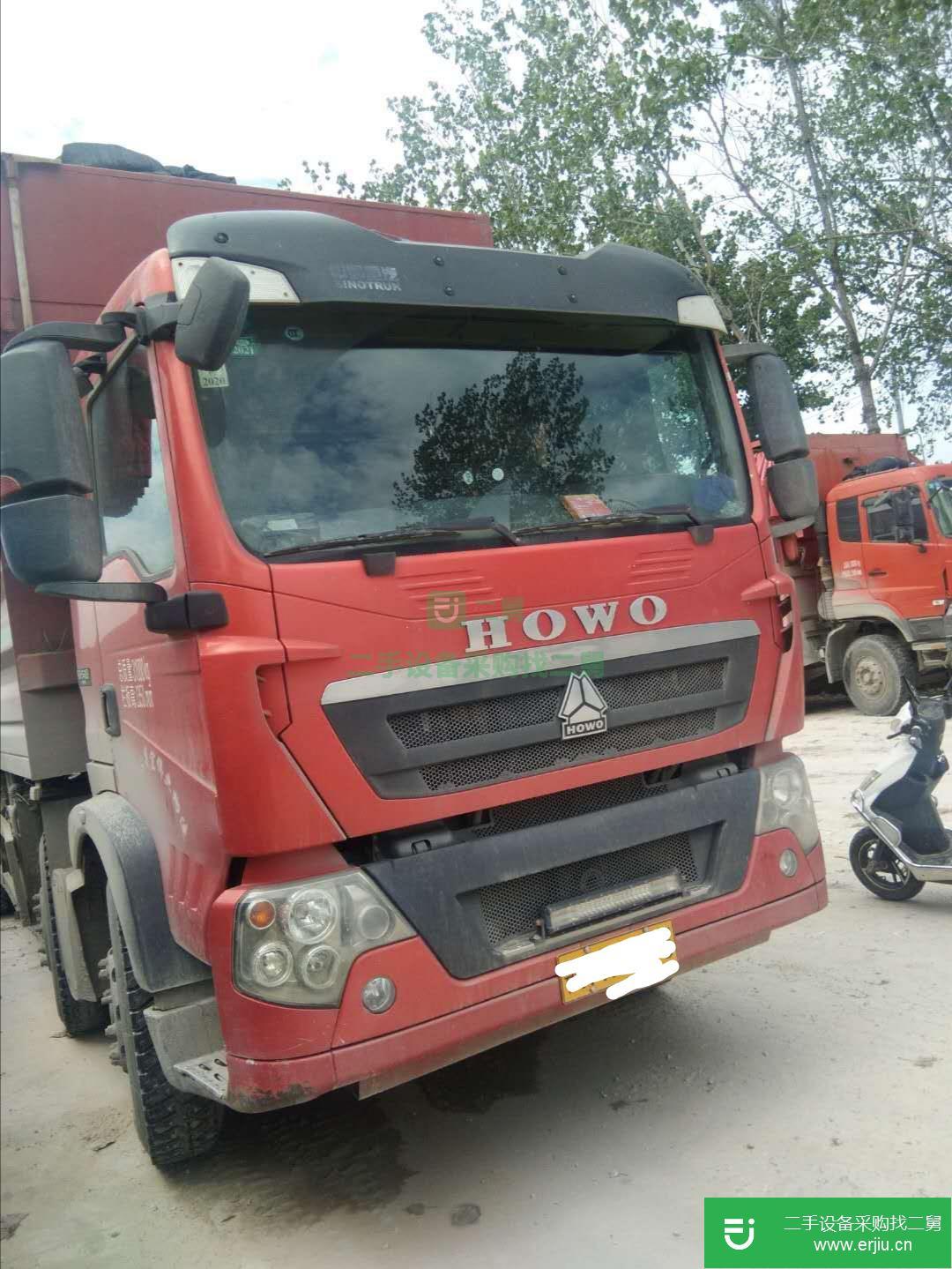 湖北省出售二手重汽豪沃(HOWO)自卸車