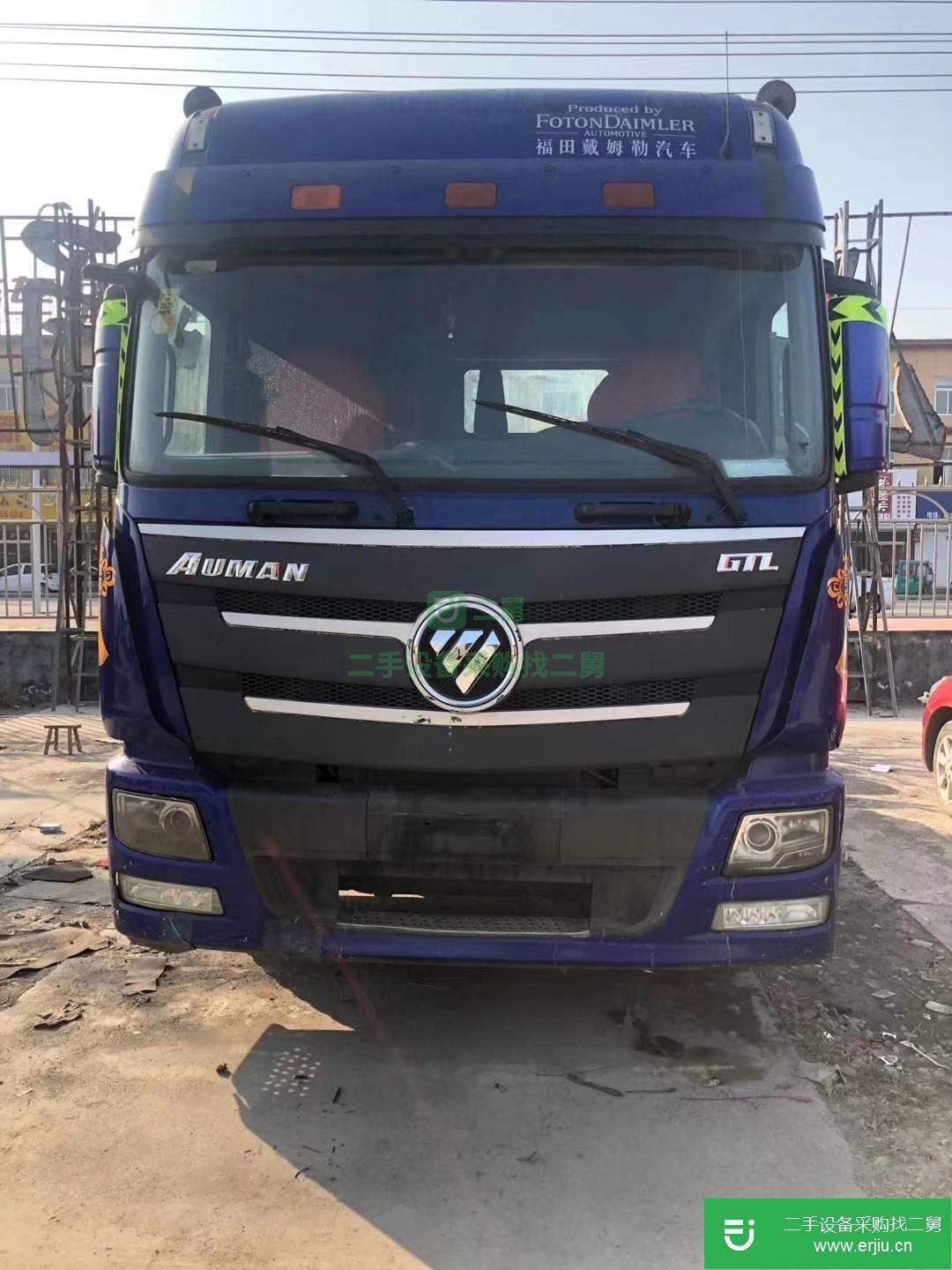 山東出售二手歐曼重卡牽引車