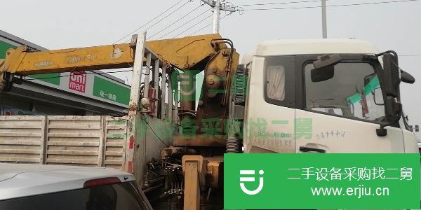 山東出售二手東風天龍隨車吊