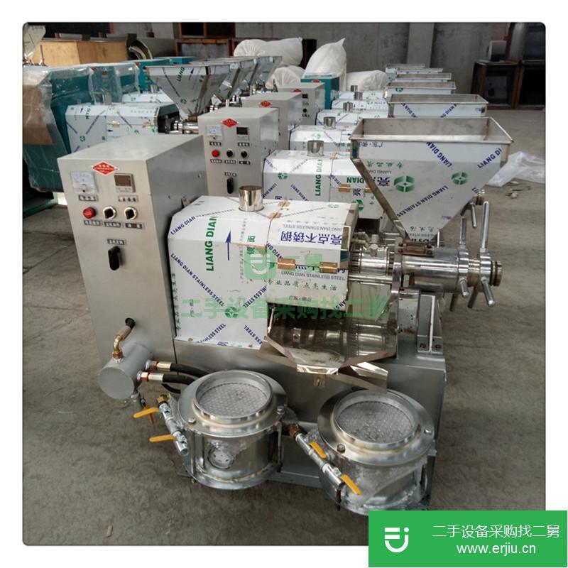 河南出售二手冷熱雙炸花生榨油機