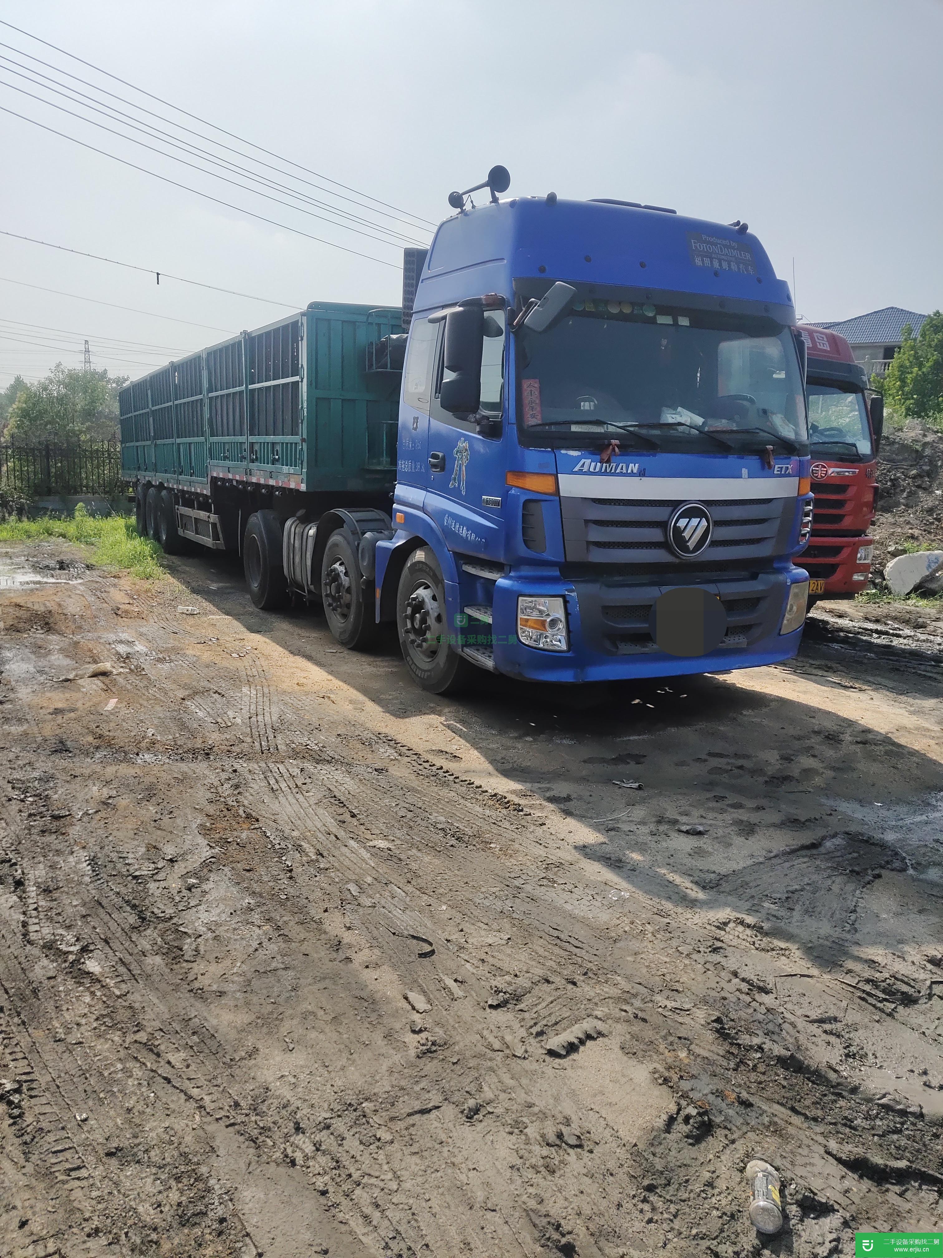 山東省出售二手福田歐曼牽引車