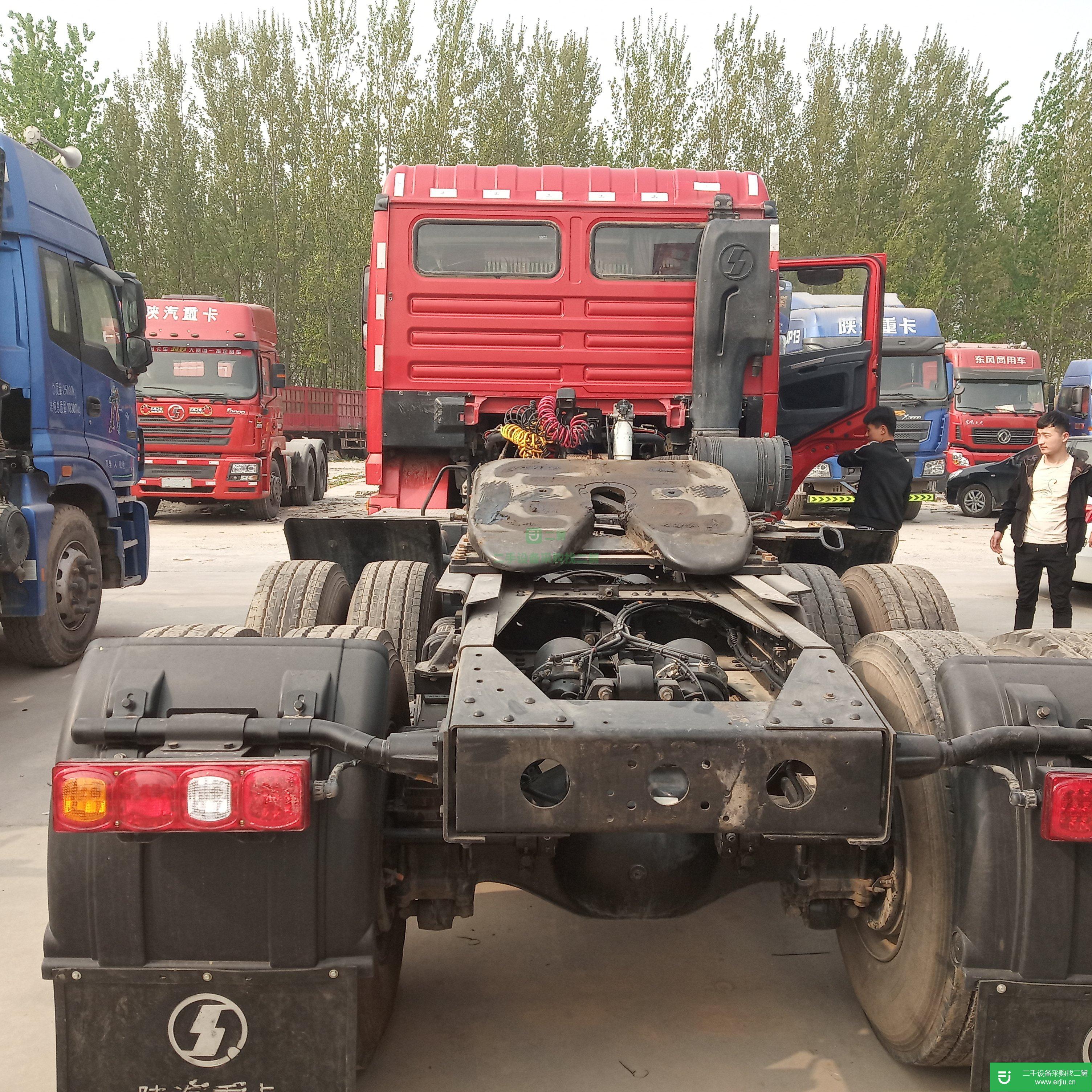 天津出售二手陜汽德龍牽引車
