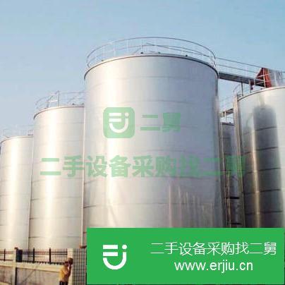 山東出售二手不銹鋼儲罐