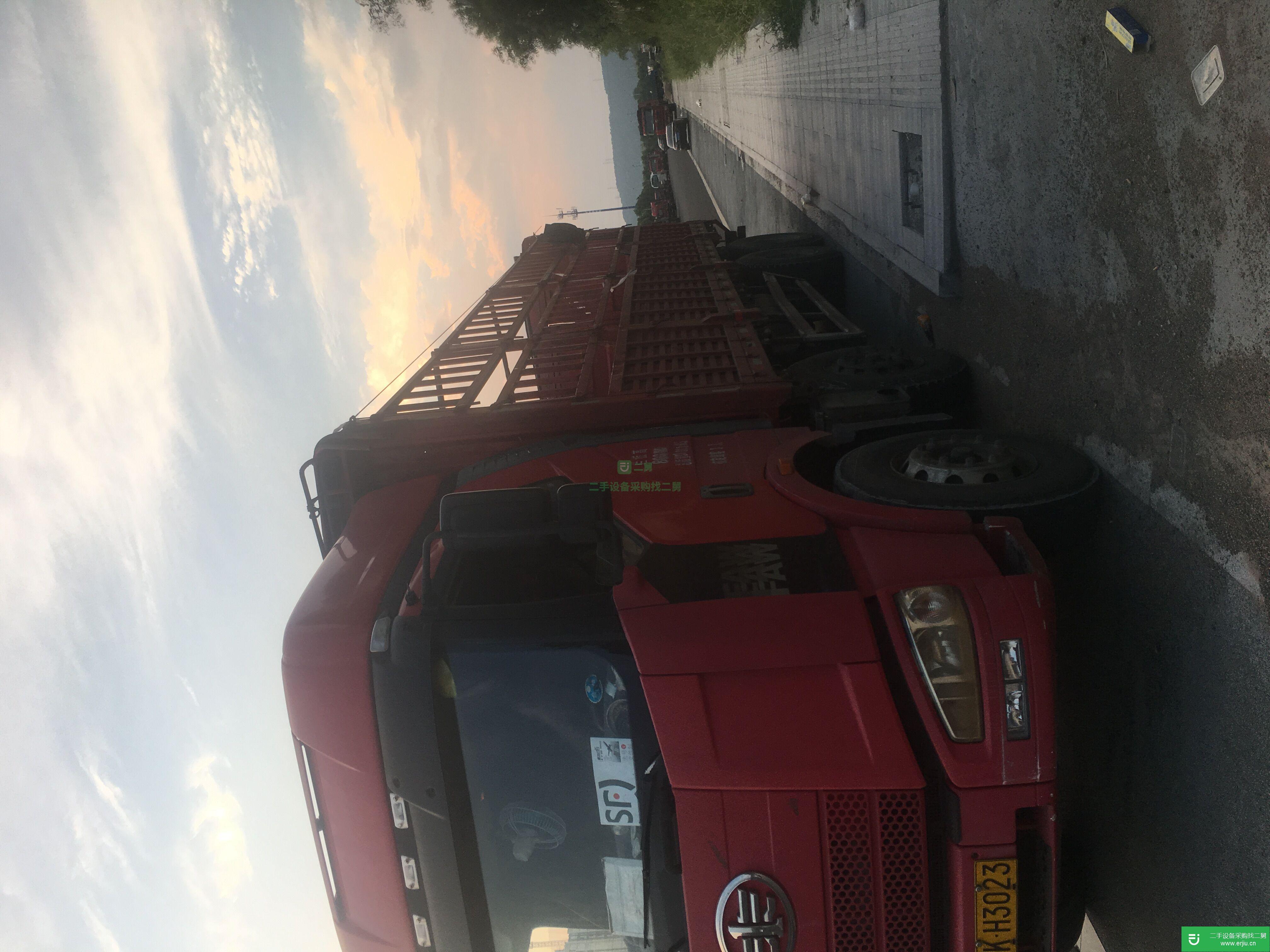 江蘇出售二手一汽解放J6M高欄載貨車