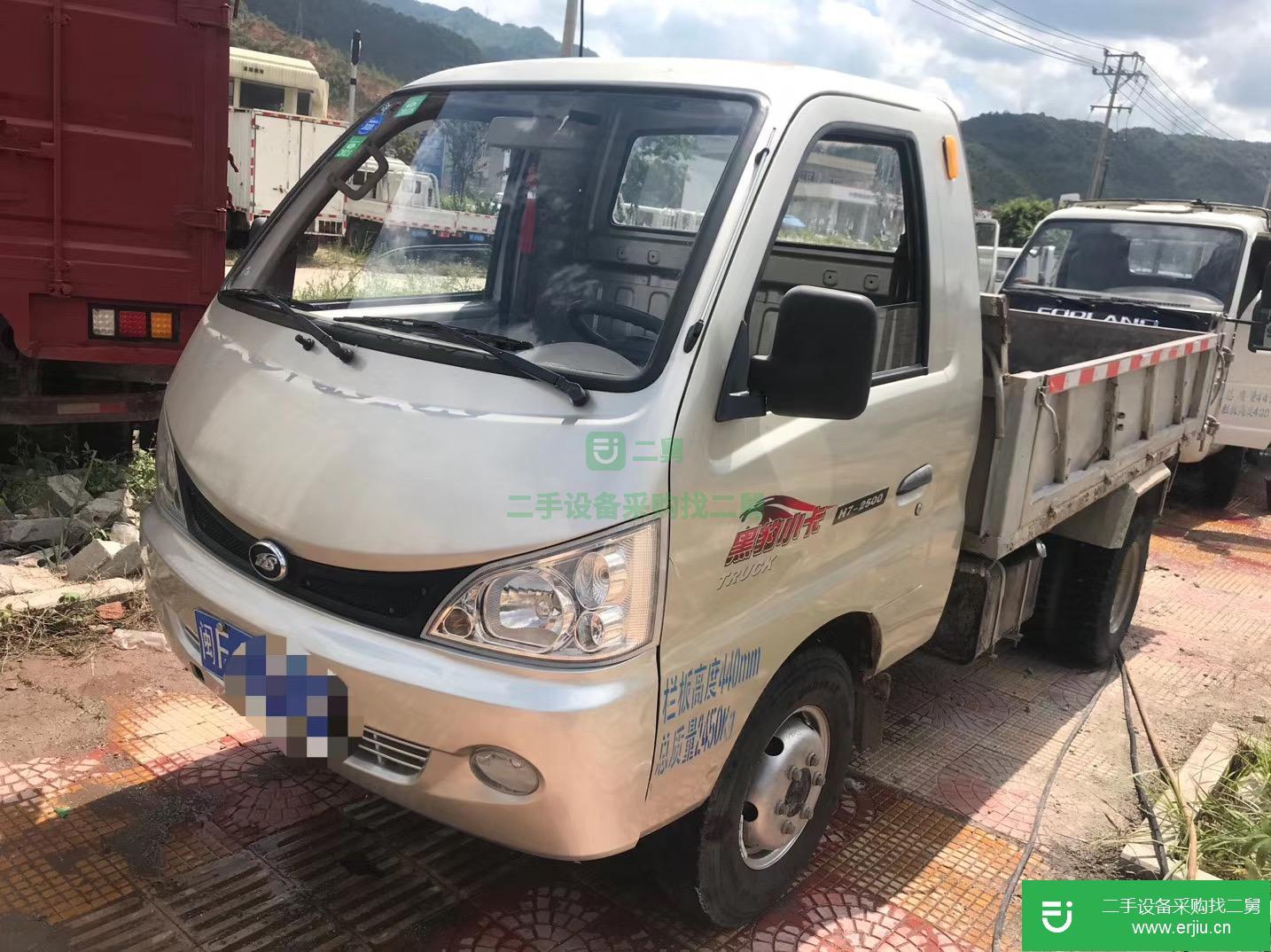 福建省出售二手北汽黑豹自卸車