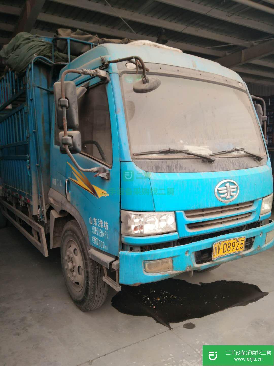 山東出售二手青島賽龍載貨車