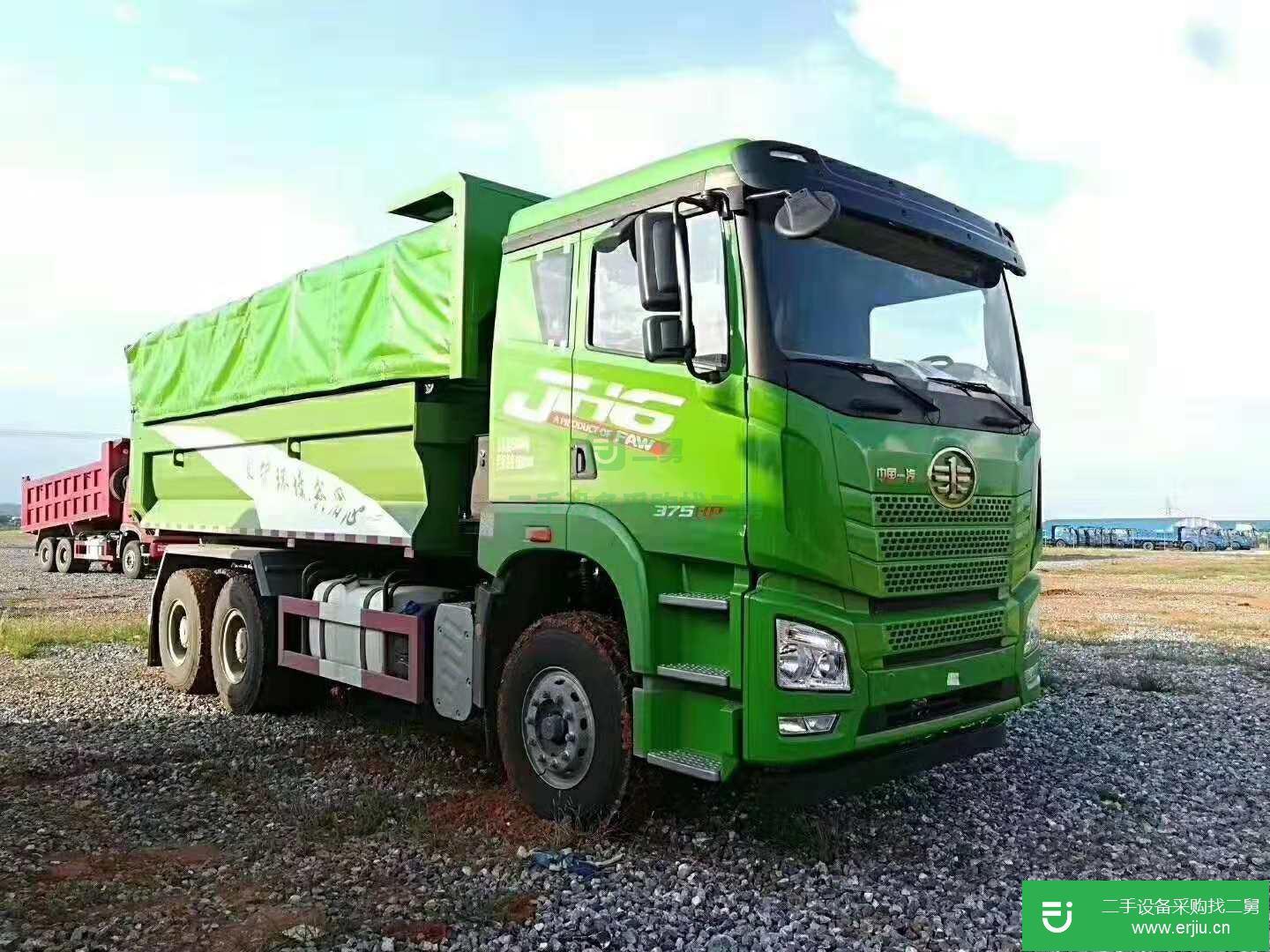 江西出售二手一汽解放JH6渣土車
